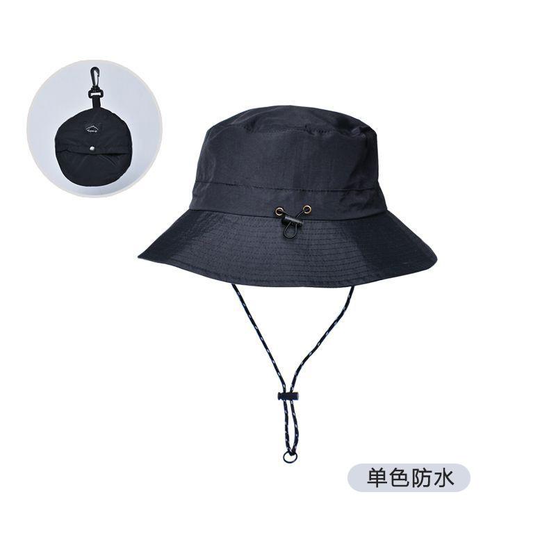 Новая летняя водонепроницаемая шляпа-ведро для мужчин, для рыбалки, альпинизма, складная, для хранения, цветная, солнцезащитная шляпа для детей