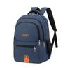Letter Style Minimalist Printed Backpack Outdoor Travel Bag Student Schoolbag