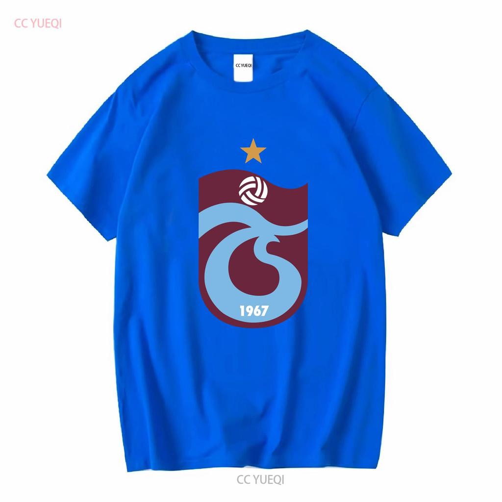 Logo Trabzonspor Active T Shirt Funny Size Mode American long or short sleeves vintage Washed Soft Top For Everyday Wear