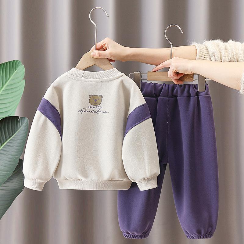 Boys' Spring and Autumn Hoodie Set Autumn Children's Clothing Boys' Clothing Autumn Two-piece Set