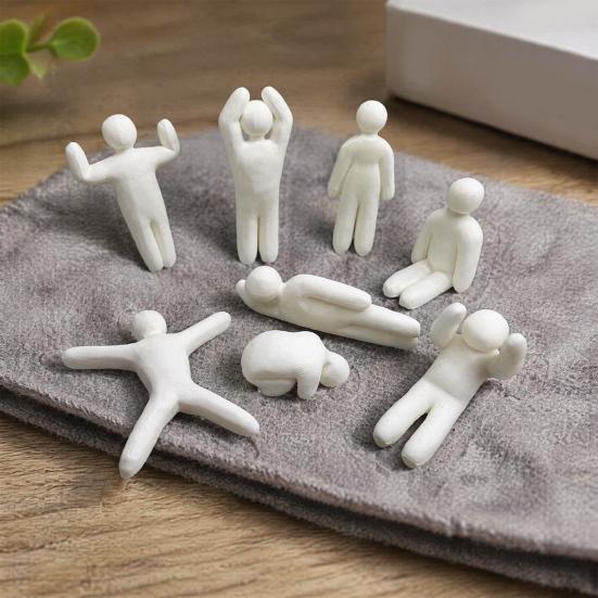 Paintable Desktop Ornaments 8Pcs Chameleon Ornaments, 3D Printed Figures with Multiple Poses for Customizable Decor DIY Decoration, Creative