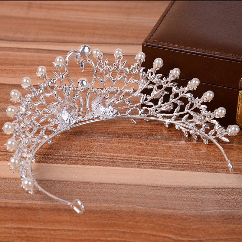 Корейская версия жемчужной короны в корейском стиле в стиле леса супер фея новая невеста корона свадьба свадебное платье ужин стиль