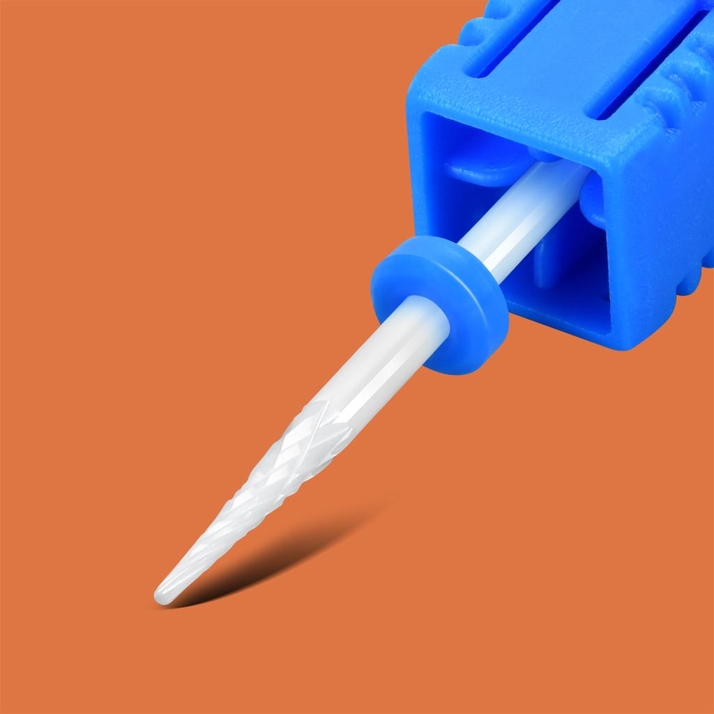 Твердосплавные вольфрамовые насадки для ногтей, фрезы, электрические сверла для ногтей, инструменты для очистки кутикулы для педикюра, маникюрные буферы, дрель