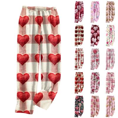 Женские повседневные прямые брюки с принтом повседневные длинные брюки