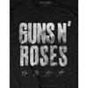 Guns N Roses Футболка унисекс с принтом на спине Paradise City Stars для взрослых