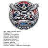 Наклейка Флаг США к 250-летию Патриотическая 1776-2026 250 Лет Америка Автомобильный Декаль Независимость