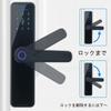ZJchao Интеллектуальный Умный Водонепроницаемый Дизайн Отпечаток Пальца Карта Ключ Пароль Электронный Замок для Деревянных Дверей с Ручкой Отпечаток Пальца Замок Электронный