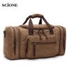 Large Capacity Travel Duffle Canvas Travel Weekend Shoulder Multifunctional Overnight Duffel Bag