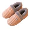 Fashion Comwarm Indoor Warm Plush Slippers For Women Men Winter Fashion Furry Slippers Flully Cotton Slides Home Non-Slip Bedroom Shoes