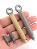 Titanium Alloy Brass Modular Screwdriver Ratchet Wheel Screwdriver With 2PCS S2 Bit EDC Riding Equipment Tungsten Head Gadget