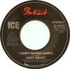 7inch Record EDDY GRANT - I Don't Wanna Dance 3704039 Portrait 1982 US Reggae, Ska & Dub Used