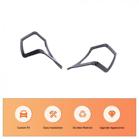 ABS Carbon trument Dashboard Adjustment Trim For Infiniti G37 G25 G35 2007-13