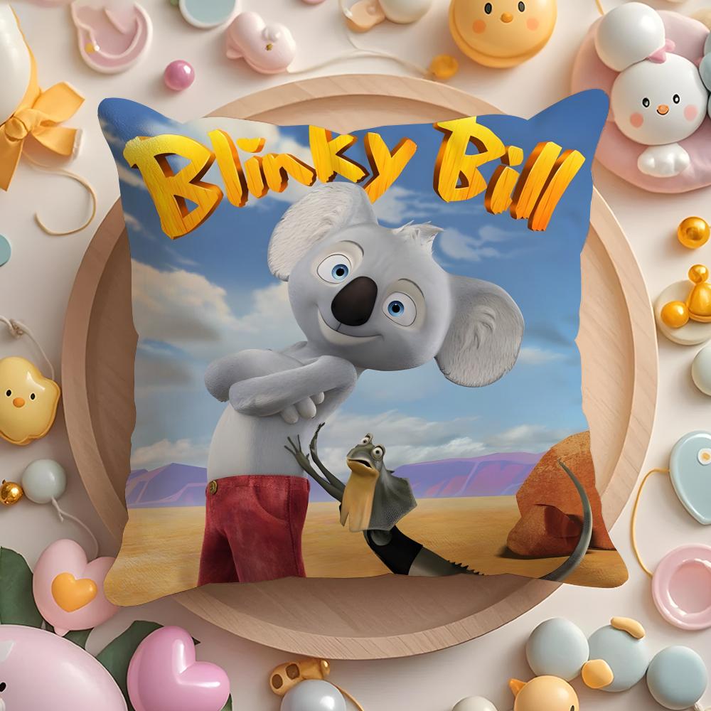 Аниме B-Blinky B-Bill Фильм Чехол на подушку для дома и автомобиля, многоцелевой чехол на подушку - Двусторонний, Мягкий и прочный для повседневного использования