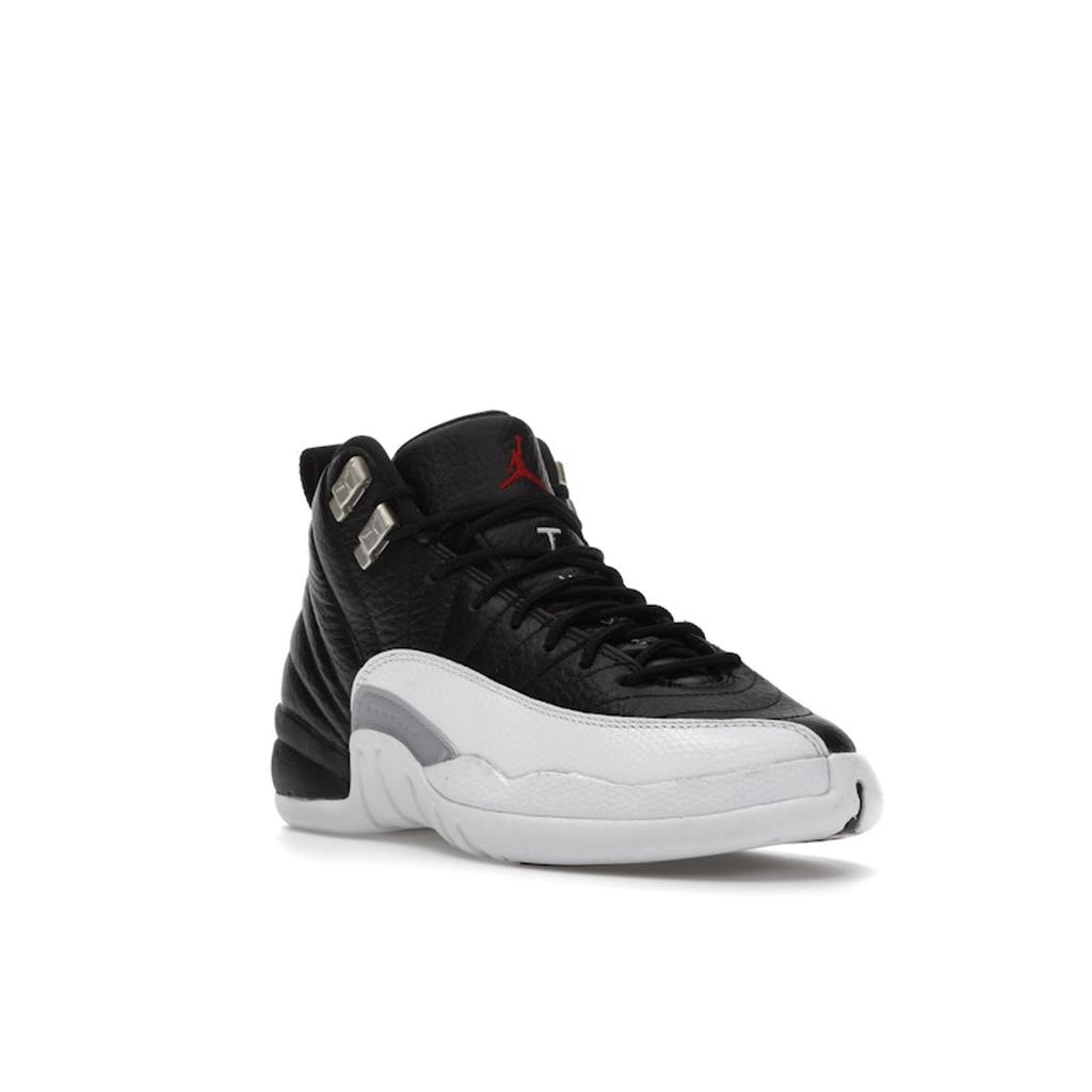 Детские кроссовки Air Jordan 12 Retro GS Playoff 2022 Black Varisty-Red White 153265-006