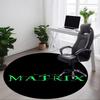 1 шт. Круглый ковер The Matrix Office, Под офисные стулья, Спальня, Гостиная, Декор для дома, Декор комнаты, Доступен в различных размерах