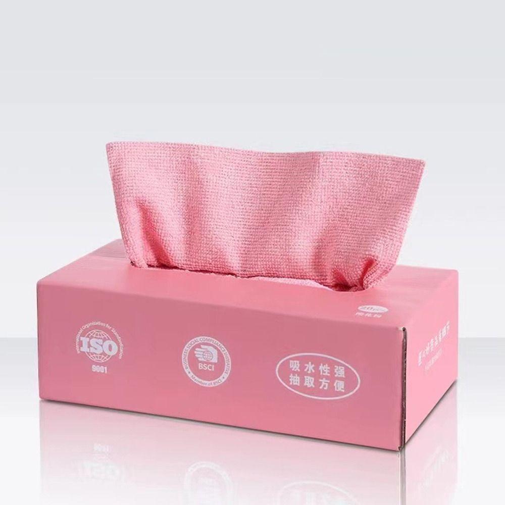 20PCS/Box Oil Dish Rags Microfiber Towel Napkins Tableware Dishcloth  Kitchen Home