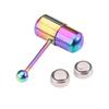 Vibrating Tongue/Belly Button Ring Stainless Steel Stud Body Piercing Jewelry (Tongue Ring)