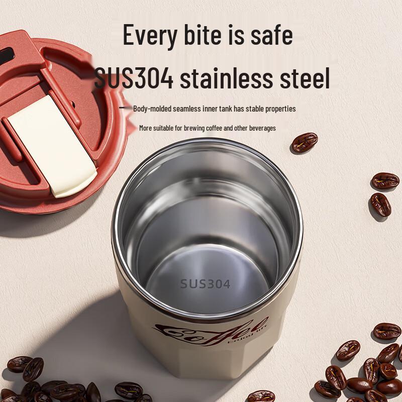 Дорожная кружка Yuedis из нержавеющей стали 304