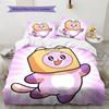 LankyBox  Pattern Bedding Quilt Set  Home Decoration  Gift (1 * duvet cover + 2 * pillowcase  without core)
