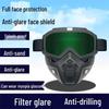 Harley Motorcycle Goggles: Dust, Wind & Sandproof Anti-glare Tactical Mask