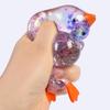 Красочная Утка Аврора Сжимающая Игрушка Мягкое Милое Животное Снятие Стресса Декомпрессия Растягивающаяся Игрушка Для Взрослых и Детей Подарок