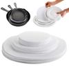 Набор из 60 шт., фетровые разделители для тарелок, 3 размера, толстая круглая штабелируемая посуда, сковорода, китайские разделители для посуды, подушечки, коврики, защитные кухонные принадлежности