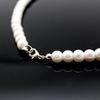 Fashion Strand White Oblate Necklace Pearl Freshwater 7-8mm