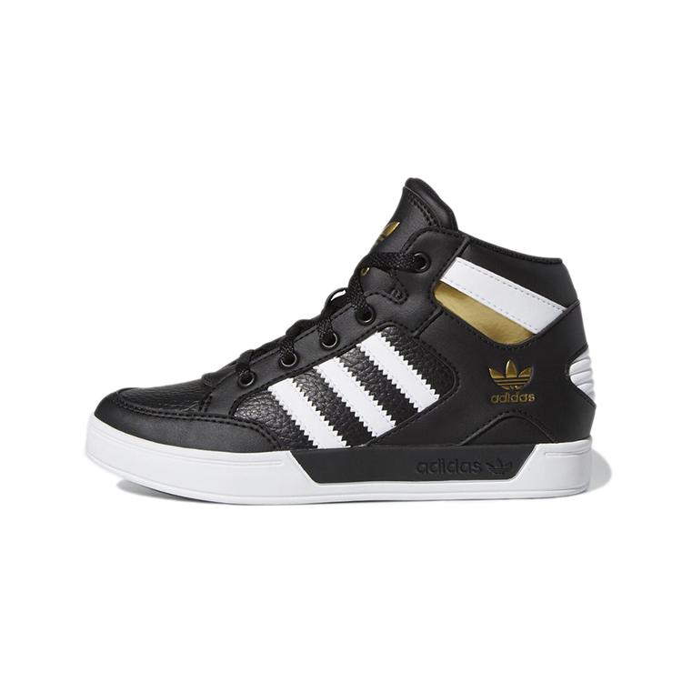 adidas Оригинальные кеды для скейтбординга для детей Черно-золотые Дети в возрасте от 3 до 7 лет FV5735