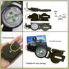 Портативный компас для кемпинга и пеших прогулок на открытом воздухе