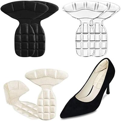 Силиконовые накладки для обуви для женщин, защищающие от боли, гелевые наклейки на пятку, защита пятки, амортизирующие вставки, предотвращающие скольжение пятки, мозоли