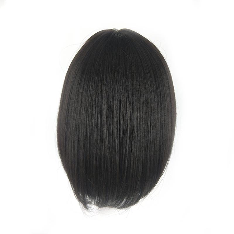 African Wig Straight Bob Wig with Bangs HW200