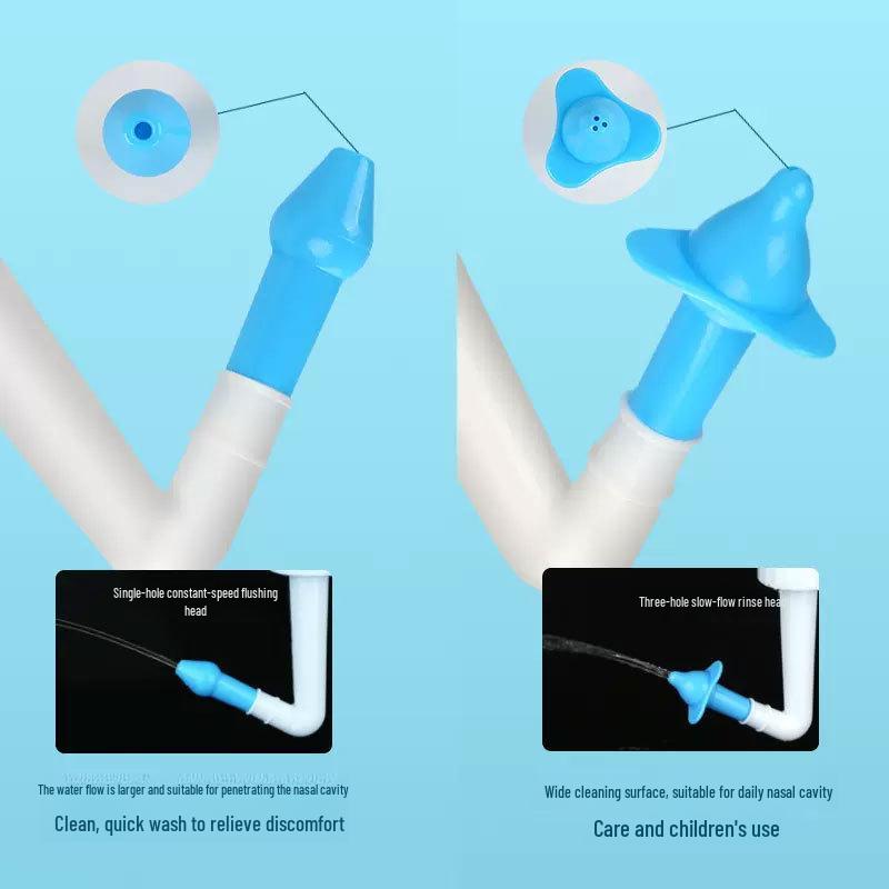 Nasal Rinse Spray - Saline Solution for Adults & Children