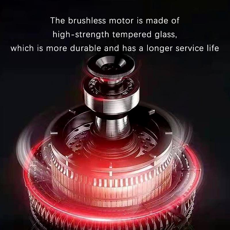 Бесщеточный двигатель Замена для 4/6/8-дюймовой аккумуляторной электрической цепной пилы Аксессуар для электроинструментов Высокопрочное закаленное стекло