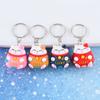Ornaments Phone Accessory Car Keyring Bag Pendant Cartoon Key Ring Lucky Cat Keychain