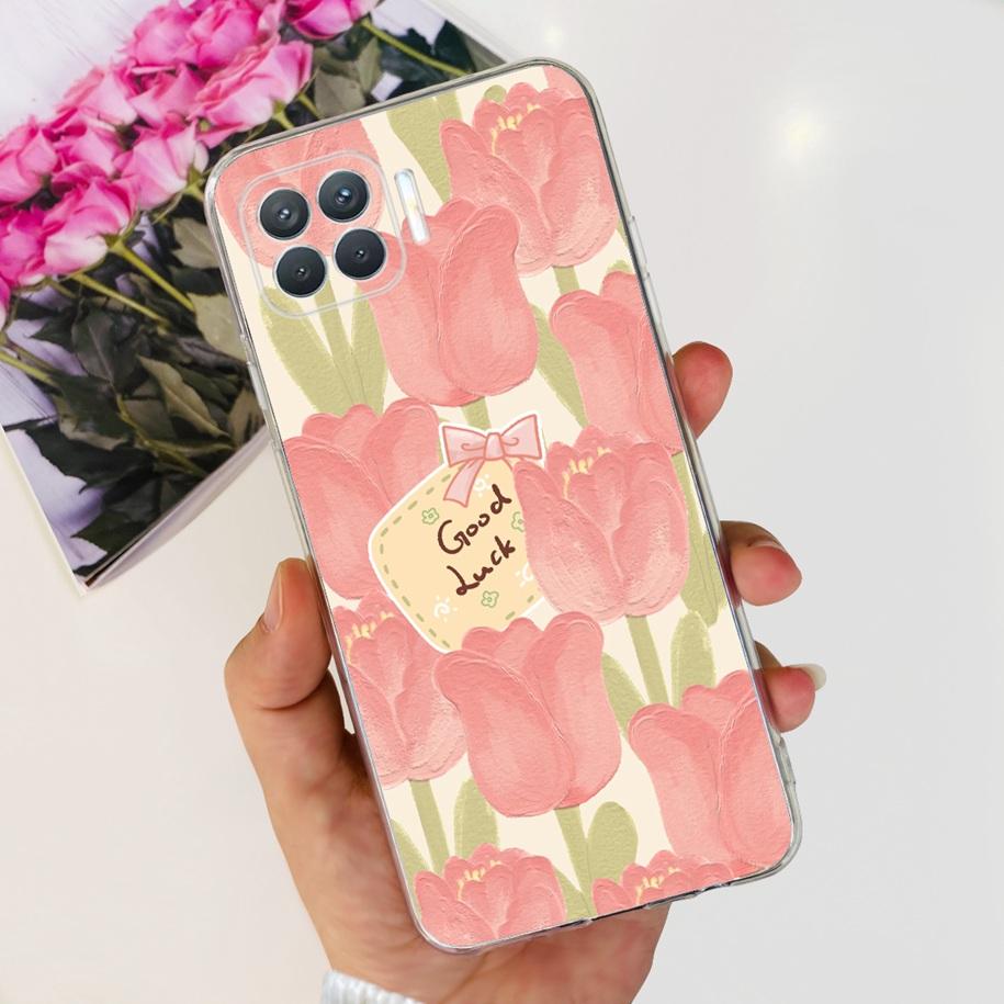 Чехол для OPPO Reno 4 Lite CPH2125 Чехол для телефона Милый Мультяшный Мягкий Силиконовый Задняя Крышка Для OPPO F17 Pro CPH2119 Coque A93 2020 Funda