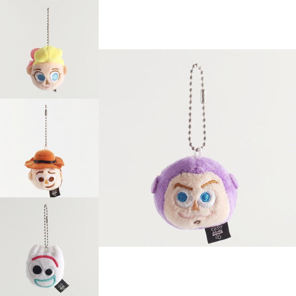 Mini Toy Story Woody Focky Plush Head Pendant Keychain For Easy Carry And Fun Adventures