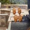 Four Needle Steak Fork Stainless Steel Turkey Lifting Forks BBQ Utensils BBQ Grill Fork  BBQ Tool
