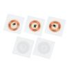 5Pcs 25Mm 125Khz Rfid Tags Tk4100 Writable Stickers Proximity Cards Rewritable Adhesive Label For Rfid Copier Id Card