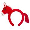Soft Horse Hair Hoop Sweet Pony Doll Headpiece Creative Mascot Plush Headband  Role Play