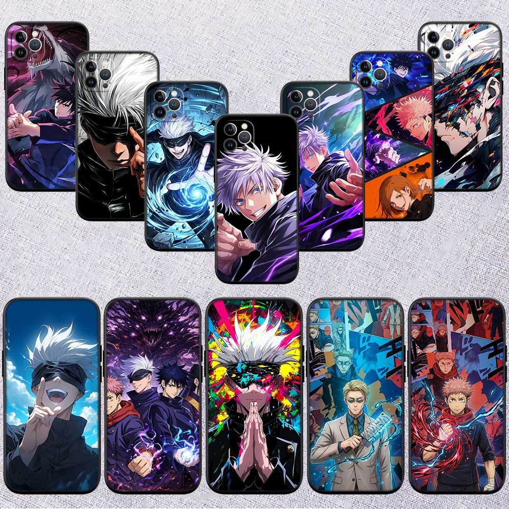 NH27 G-Gojo S-Satoru Phone Case for Samsung Galaxy S20 S21 S22 Ultra FE + Plus A21S A22 A24 A25 A26 A30 A30S A31