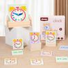 Time Card Understanding Clock Early Education Educational Puzzle For Primary School Students Desktop Games Parent-Child Interactive Matching Toys