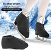 Outdoor Roller Skating Winter Skating Knife Shoe Cover Short Road Avenue Speed Skating Skating Skate Windproof Warm Figure Skating Shoe Cover