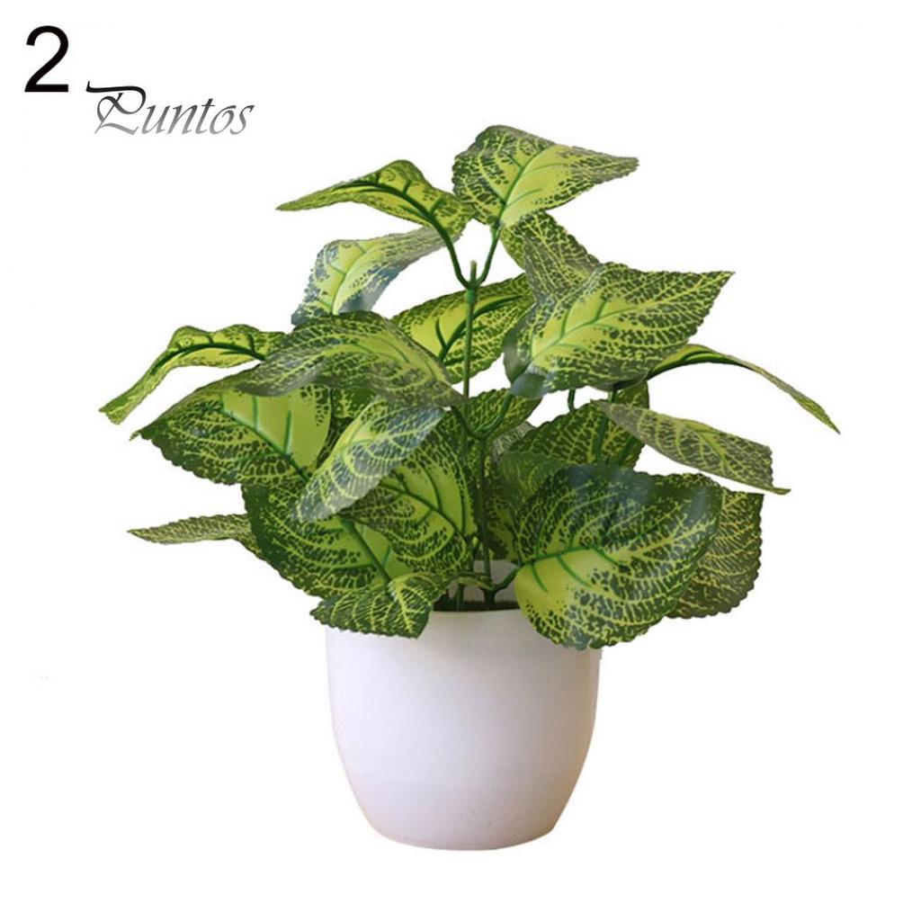 Предметы домашнего обихода Искусственная листва Растение Бонсай в горшке Свадьба Торговый центр Стол Офис