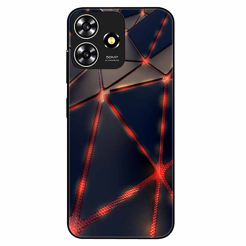Для ZTE Blade V50 Умный чехол Чехол для телефона Ударопрочный ТПУ Мягкий силикон Fundas для ZTE Axon 50 Lite 8050 V50Smart Роскошный Coque