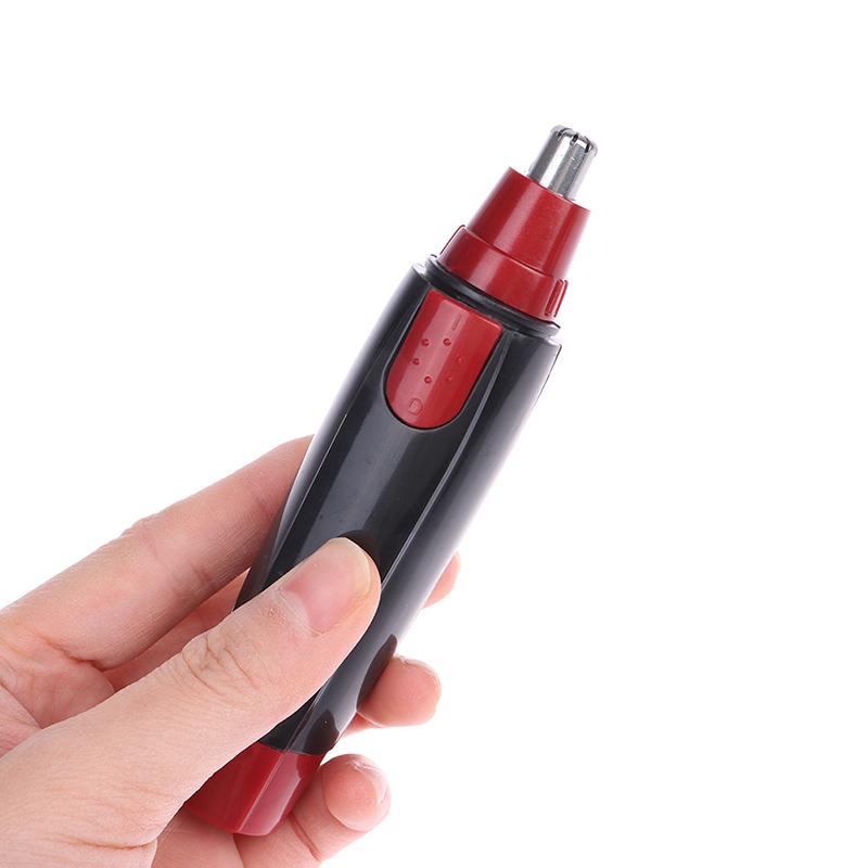 Electric Nose Hair Trimmer Implement Shaver Clipper Battery Operated Men Women Trimmer Shaver