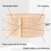 Hollow Short Waist Belt Seamless Waist Trainer Breathable Tummy Control Shapewear  3Rows 6Buckles