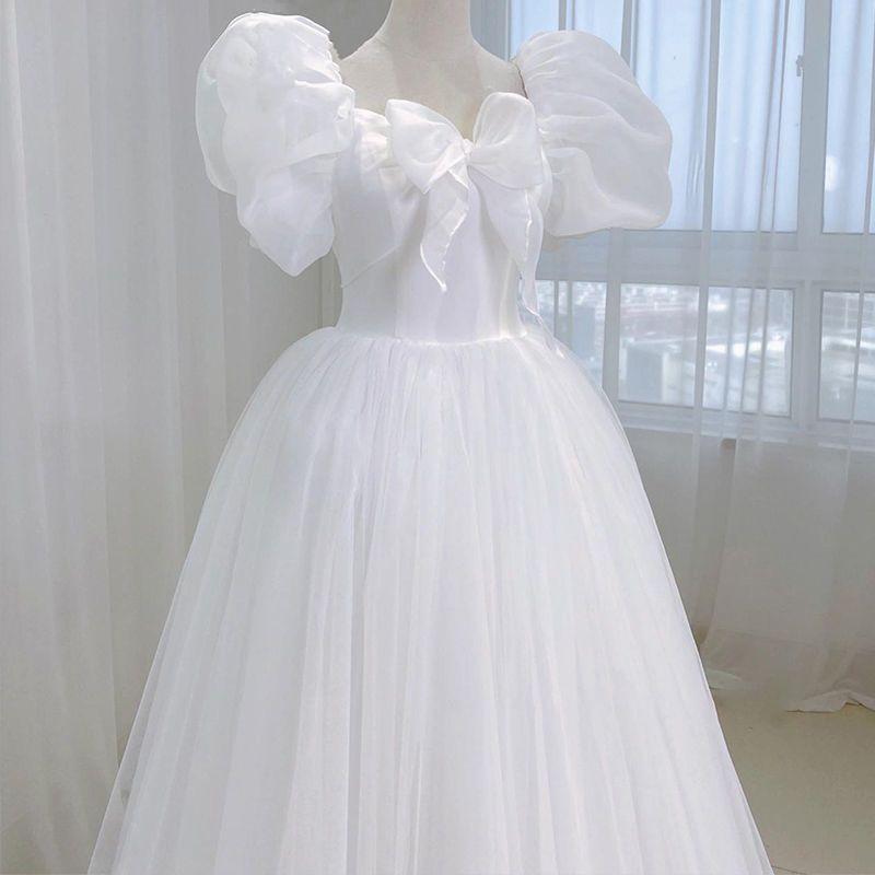 Simple Wedding Dress Temperament Dress Bride Wedding Princess Dress