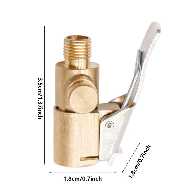 Головки адаптера для автомобильного воздушного насоса Аксессуары для компрессора для шин с предохранительным клапаном Адаптер для быстрого накачивания автомобильных шин