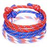 Спортивный браслет на веревке Lucky Survival для женщин и мужчин, ручная работа, цветные браслеты из миланской веревки для пар, ювелирные изделия для влюбленных женщин, дружба