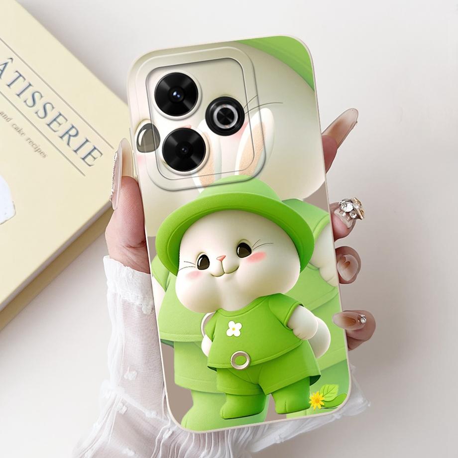 Для Xiaomi Redmi 13 13X 4G Чехол Милый Мультяшный Роскошный Расписной Чехол Мягкий ТПУ Чехол Для Телефона Для Xiaomi Redmi 13X Redmi13 X Fundas Сумки